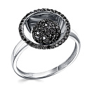 Кольцо из белого золота с бриллиантами