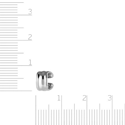 Кафф из серебра