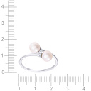 Кольцо из серебра с жемчугом