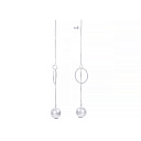 Серьги из серебра