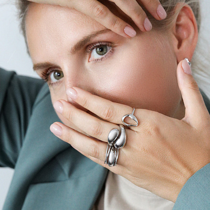 Кольцо из серебра