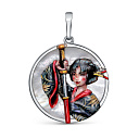 Подвеска из серебра с перламутром