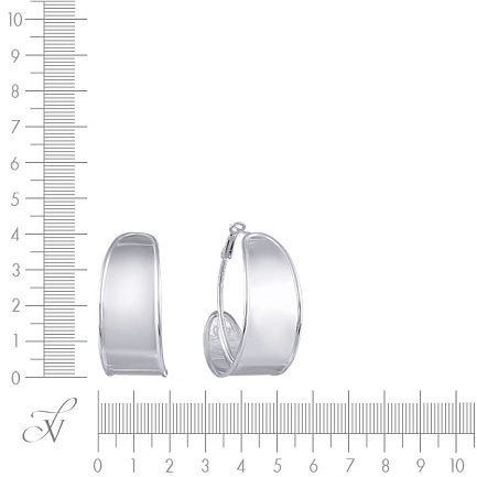 Серьги из серебра