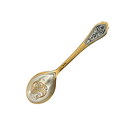 Ложка чайная из серебра
