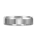 Кольцо обручальное из серебра