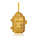 Подвеска из желтого золота