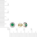 Серьги Пусеты