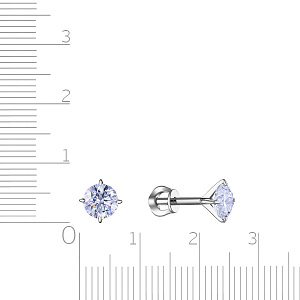 Серьги Пусеты