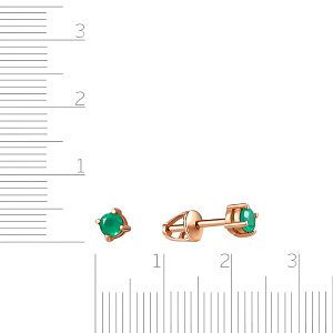 Серьги Пусеты