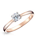 Кольцо из красного золота