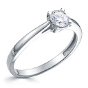 Кольцо из белого золота