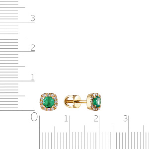 Серьги Пусеты