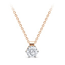 Колье из красного золота