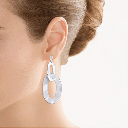 Серьги из серебра