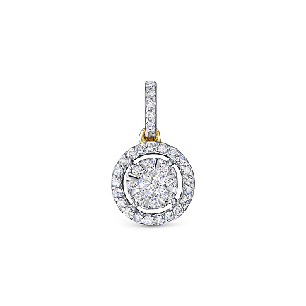 Подвеска из золота с бриллиантами