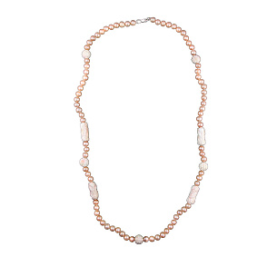 Колье из серебра