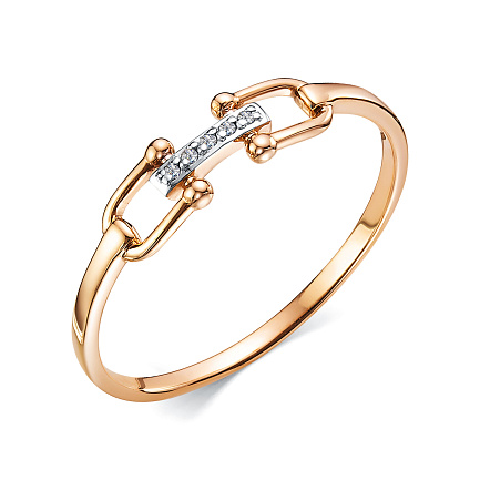 Кольцо из красного золота