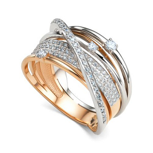 Кольцо из красного золота