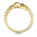 Кольцо из желтого золота