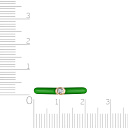 Кольцо из красного золота с топазом, эмалью