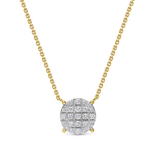 Колье из золота с бриллиантом