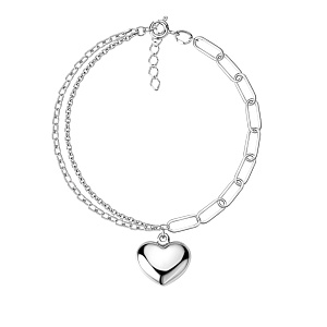 Браслет декоративный из серебра