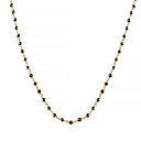 Колье из желтого золота