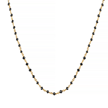 Колье из желтого золота