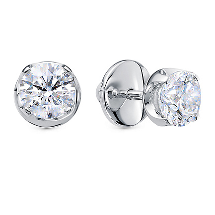 Серьги Пусеты