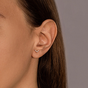 Серьги Пусеты