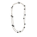 Колье из серебра