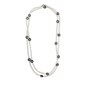 Колье из серебра