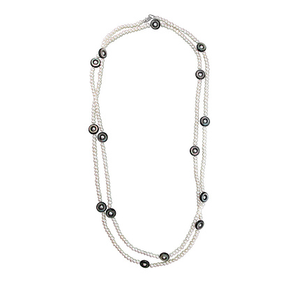 Колье из серебра