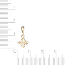 Подвеска из желтого золота