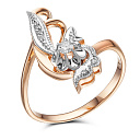 Кольцо из красного золота