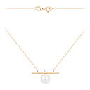 Колье из красного золота