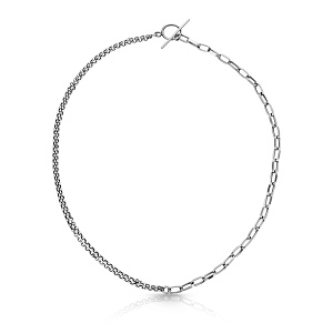 Колье из серебра