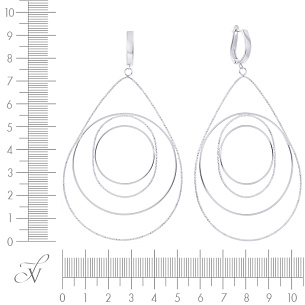 Серьги из серебра