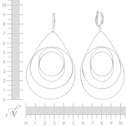 Серьги из серебра