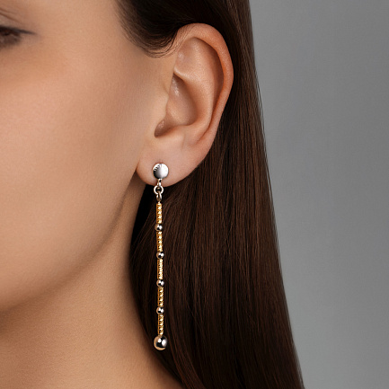 Серьги Пусеты