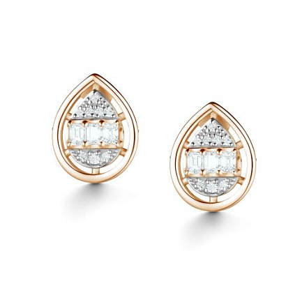 Серьги Пусеты