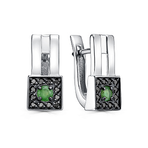 Серьги с английским замком 12-875-1289