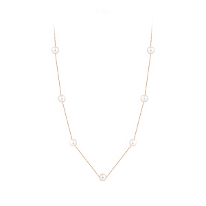 Колье из красного золота