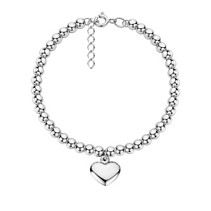 Браслет декоративный из серебра