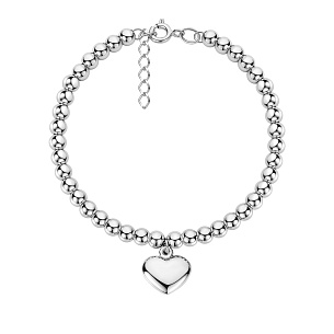 Браслет декоративный из серебра