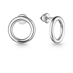 Серьги Пусеты из серебра