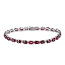 Браслет декоративный из белого золота с бриллиантами