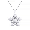 Колье из серебра