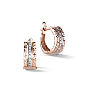 Серьги с английским замком R6611065000