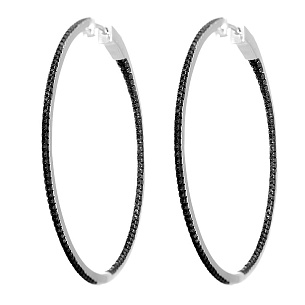 Конго из серебра с шпинелями